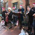There's now a ukulele band doing its thing, The St. Nicholas Street Fayre, Diss, Norfolk - 9th December 2018