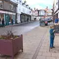 Harry outside the Corn Exchange, The St. Nicholas Street Fayre, Diss, Norfolk - 9th December 2018