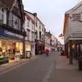 Mere Street in Diss, with its Christmas lights, The Gislingham Silver Band Christmas Concert, Gislingham, Suffolk - 11th December 2018