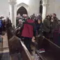 There's a record turn-out this year, Christmas Carols at St. Margaret's, Thrandeston, Suffolk - 17th December 2018