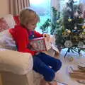 Harry's got a whole set of Captain Underpants, Christmas at Grandma J's, Spreyton, Devon - 25th December 2018