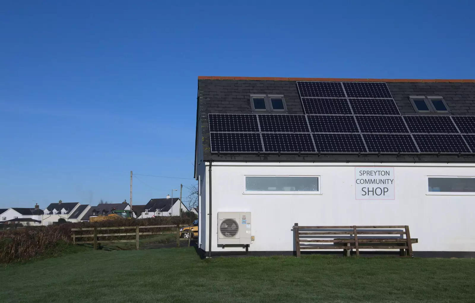 The Spreyton Community Shop, from Boxing Day in Devon, Spreyton, Devon - 26th December 2018