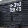 Smoking fish is an improvement on smoking tobacco, A Postcard from Aldeburgh, Suffolk - 6th January 2019