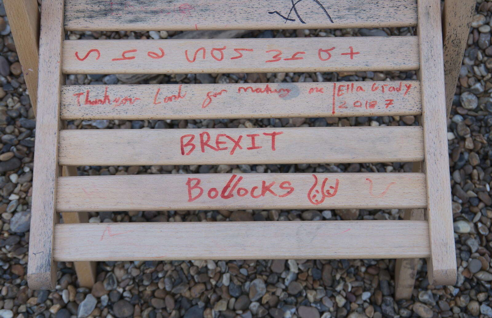 More Brexit bollocks from A Postcard from Aldeburgh, Suffolk - 6th January 2019