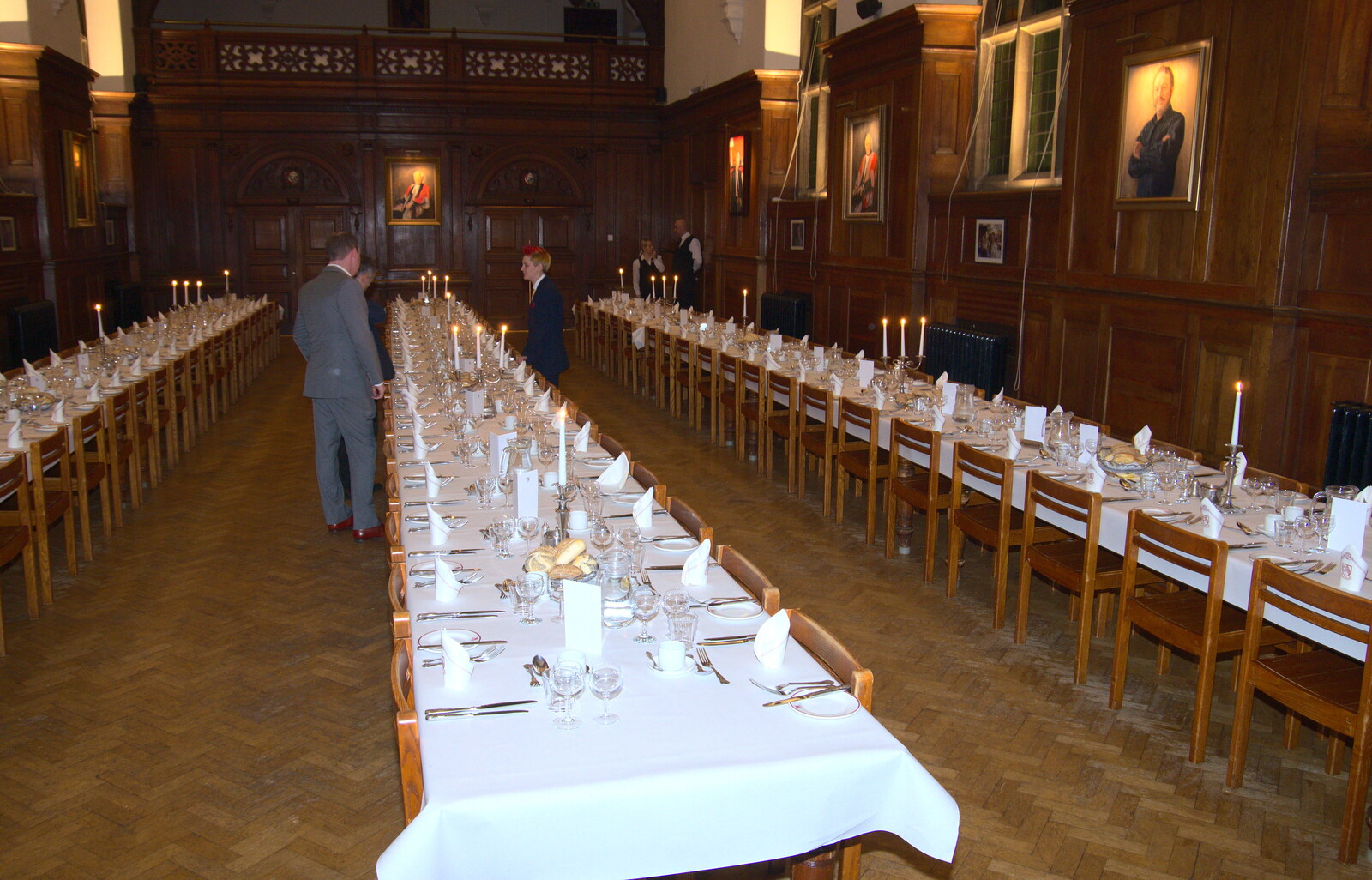 Selwyn College's dining hall from SwiftKey's Ten Year Anniversary Reunion, Selwyn College, Cambridge - 11th January 2019