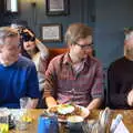 Nick gives it the thumbs up, The SwiftKey Reunion Brunch, Regent Street, Cambridge - 12th January 2019