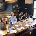 SwiftKey after lunch, The SwiftKey Reunion Brunch, Regent Street, Cambridge - 12th January 2019