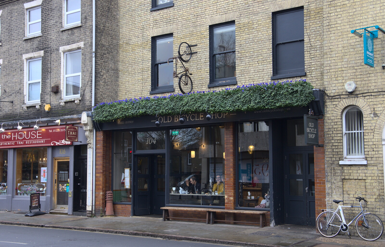 The Old Bicycle Shop on Regent Street from The SwiftKey Reunion Brunch, Regent Street, Cambridge - 12th January 2019