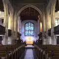 The nave of Great St. Mary church, The SwiftKey Reunion Brunch, Regent Street, Cambridge - 12th January 2019