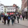 Shoppers on Sidney Street, The SwiftKey Reunion Brunch, Regent Street, Cambridge - 12th January 2019