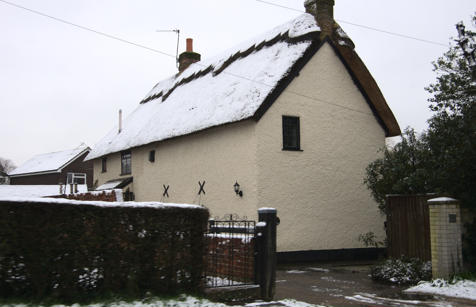 Mother's old pad - The Willows - in Bransgore from A Wintry Trip Down South, Walkford, Dorset - 1st February 2019