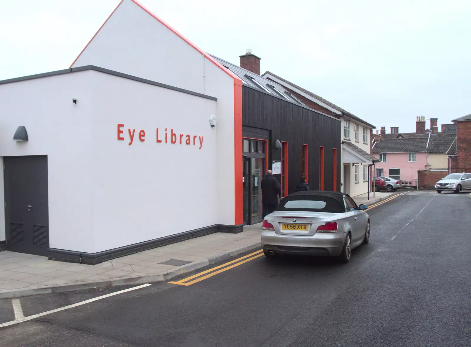 The new Eye Library, from Diss Express Photos and a Garden Den, Eye, Suffolk - 23rd February 2019