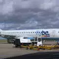 FlyBe's Embraer 175 on the tarmac, Devon In A Day, Exeter, Devon - 14th March 2019