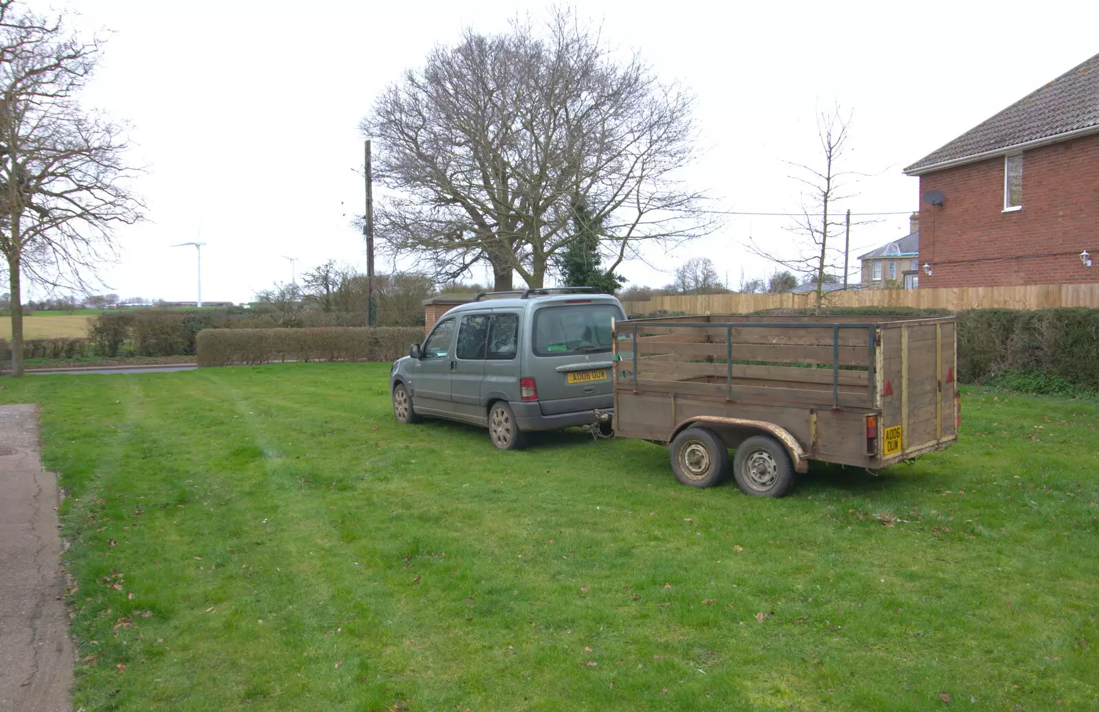 Wavy's trailer, from Devon In A Day, Exeter, Devon - 14th March 2019