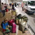 The boys are bored, A Holiday in Nerja, Andalusia, Spain - 15th April 2019