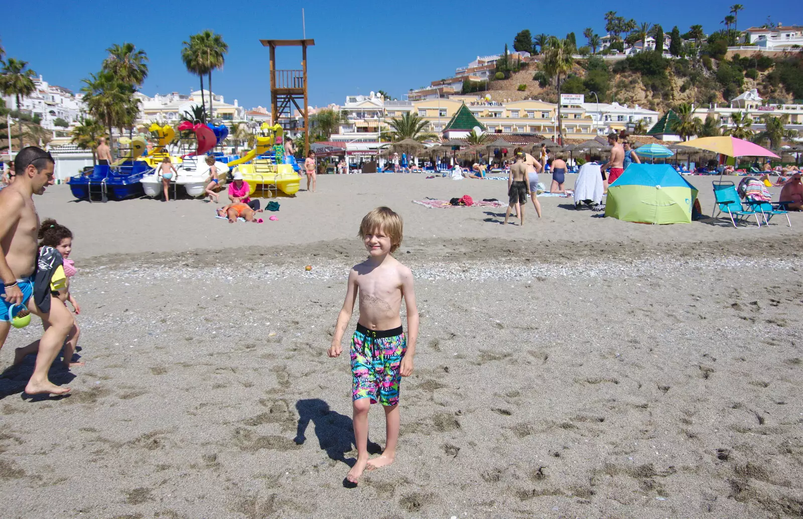 Harry on the beach, from A Holiday in Nerja, Andalusia, Spain - 15th April 2019