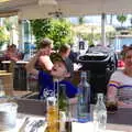 Harry and Isobel in the 'Playa y Sol' restaurant, A Holiday in Nerja, Andalusia, Spain - 15th April 2019