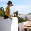 Fred looks out from the balcony, A Holiday in Nerja, Andalusia, Spain - 15th April 2019