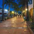 Walking up a terracotta pavement, A Holiday in Nerja, Andalusia, Spain - 15th April 2019