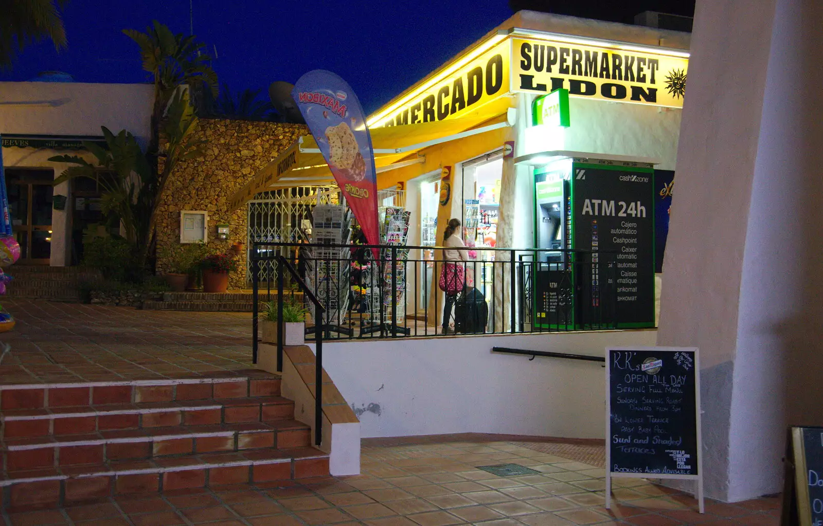 Isobel visits Supermercado Lidon for extra supplies, from A Holiday in Nerja, Andalusia, Spain - 15th April 2019