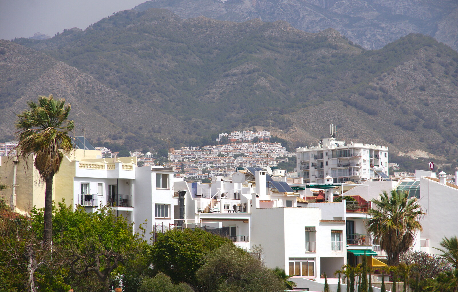 Our apartment is right at the back from Torrecilla Beach and the Nerja Museum, Andalusia, Spain - 17th April 2019