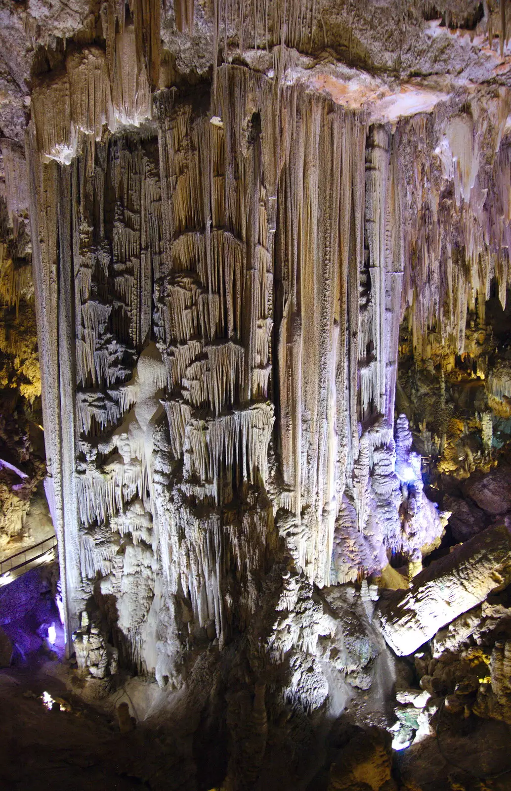 An impressive column in the caves, from The Caves of Nerja, and Frigiliana, Andalusia, Spain - 18th April 2019