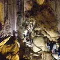 Milling people give a proper sense of scale, The Caves of Nerja, and Frigiliana, Andalusia, Spain - 18th April 2019