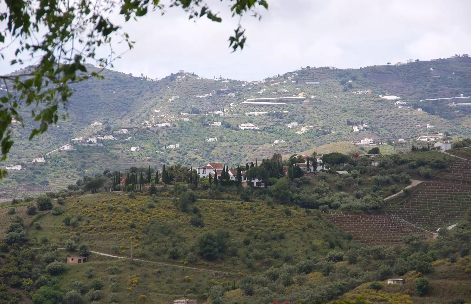 A view from the tourist train, from The Caves of Nerja, and Frigiliana, Andalusia, Spain - 18th April 2019