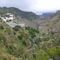 The train stops by this impressive gorge, The Caves of Nerja, and Frigiliana, Andalusia, Spain - 18th April 2019