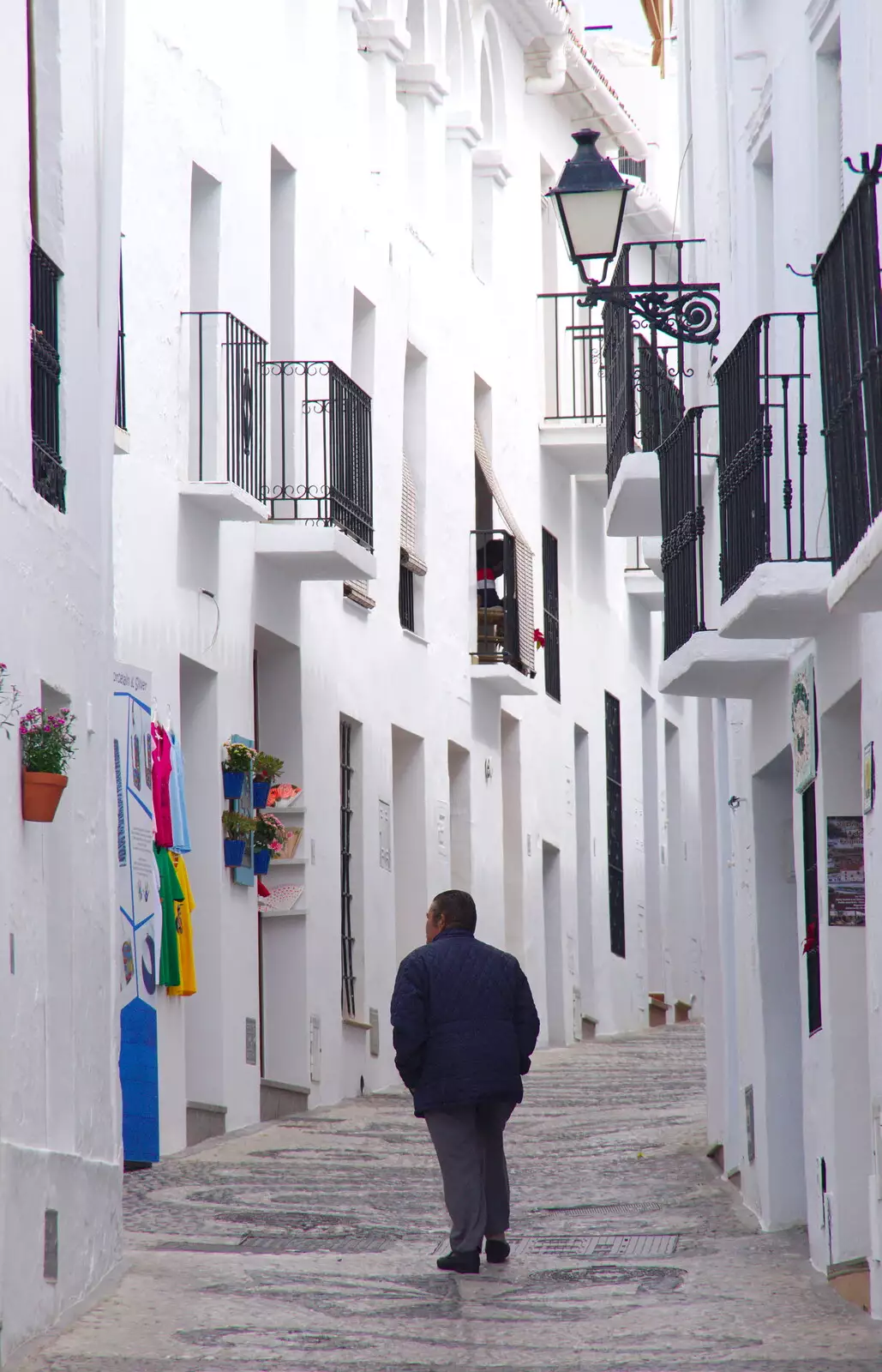 The whitewashed streets of Frigiliana, from The Caves of Nerja, and Frigiliana, Andalusia, Spain - 18th April 2019