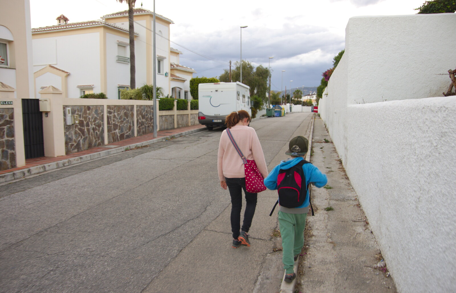 On the long walk back to the Capuchinos from The Caves of Nerja, and Frigiliana, Andalusia, Spain - 18th April 2019
