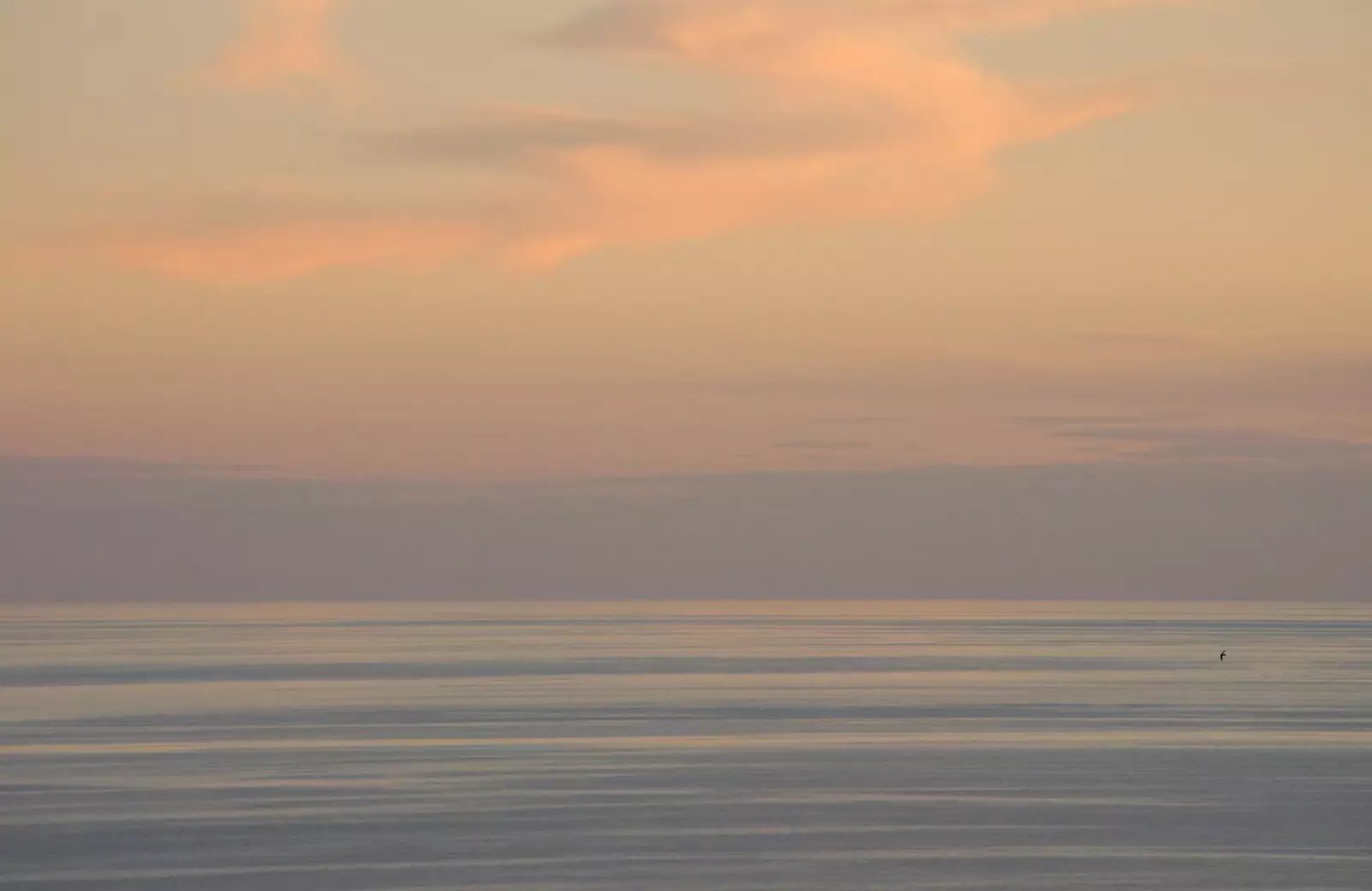 A nice sunset over the sea, from A Walk up a Hill, Paella on the Beach and Granada, Andalusia, Spain - 19th April 2018