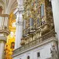 A very ornate church organ, A Walk up a Hill, Paella on the Beach and Granada, Andalusia, Spain - 19th April 2018