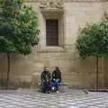 Under the orange trees, A Walk up a Hill, Paella on the Beach and Granada, Andalusia, Spain - 19th April 2018