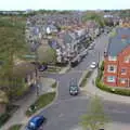 Looking along Tenison Road from the top of MSR, A Mini Qualcomm Reunion, The Wrestlers, Cambridge - 26th April 2019