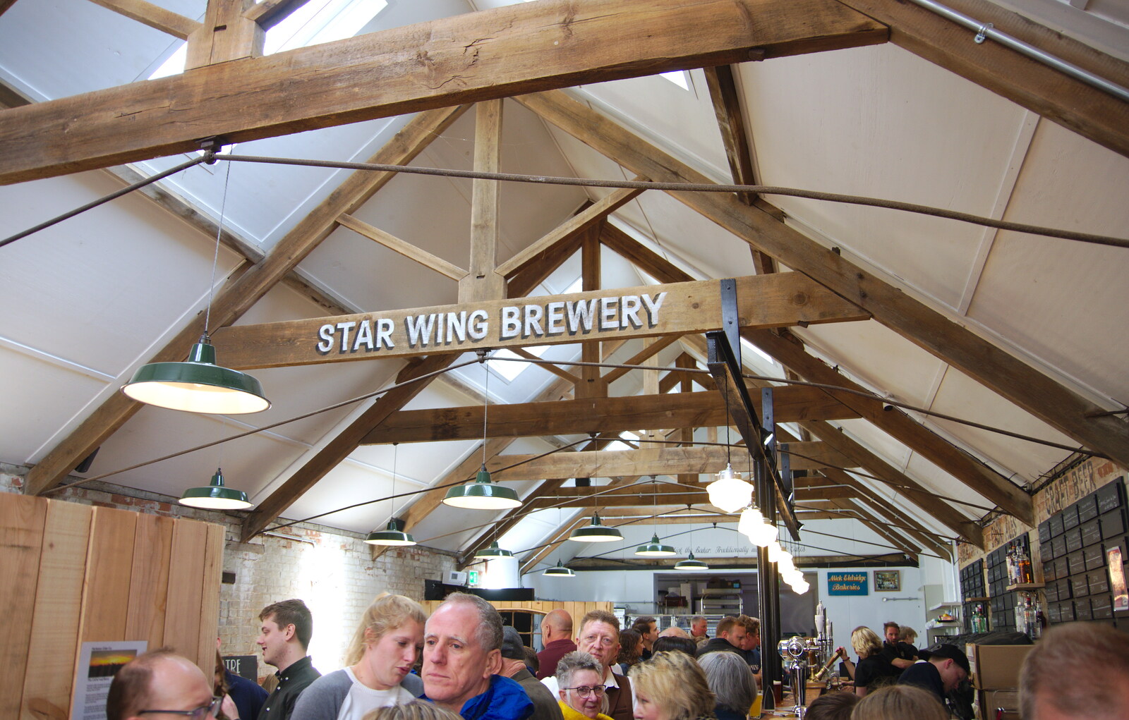 The new Star Wing Brewery tap room from The Opening of Star Wing Brewery's Tap Room, Redgrave, Suffolk - 4th May 2019