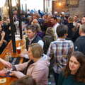 Crowded scenes in the tap room, The Opening of Star Wing Brewery's Tap Room, Redgrave, Suffolk - 4th May 2019