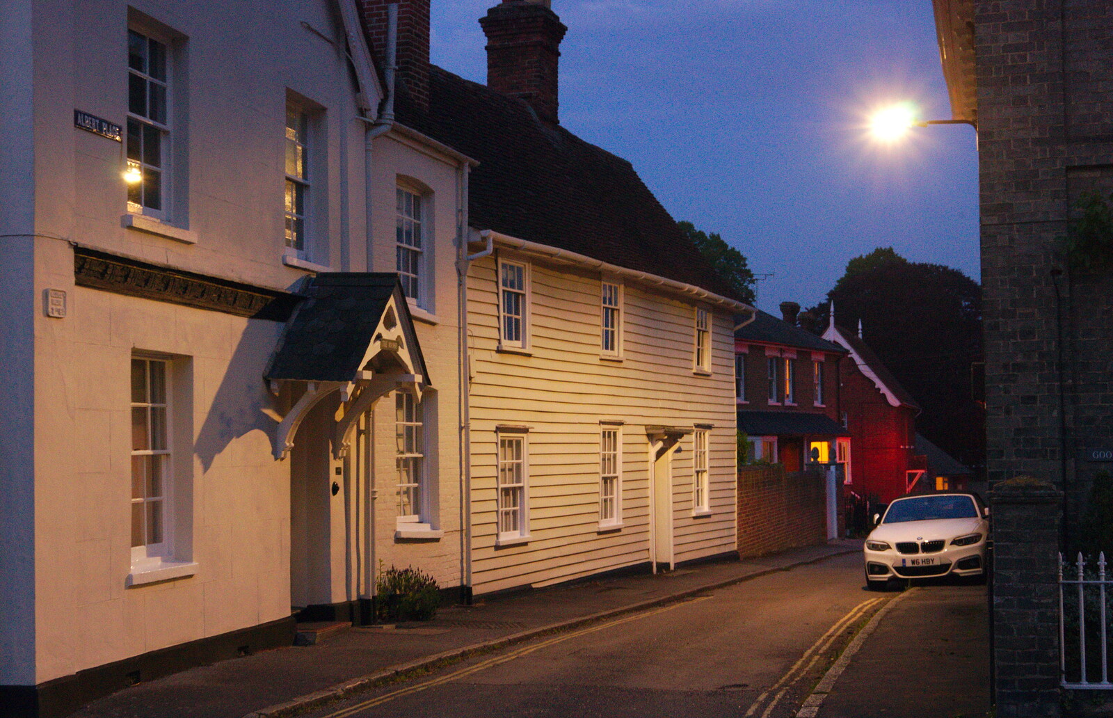 Albert Place in Coggeshall from The BSCC Bike Ride 2019, Coggeshall, Essex - 11th May 2019