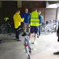 We get ready for the actual bike ride, The BSCC Bike Ride 2019, Coggeshall, Essex - 11th May 2019