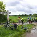 Between Greenstead Green and Earl's Colne, The BSCC Bike Ride 2019, Coggeshall, Essex - 11th May 2019