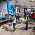 Harry walks past the beer lorry, The BSCC Bike Ride 2019, Coggeshall, Essex - 11th May 2019