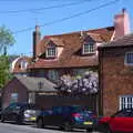 Another wisteria house, The BSCC Bike Ride 2019, Coggeshall, Essex - 11th May 2019