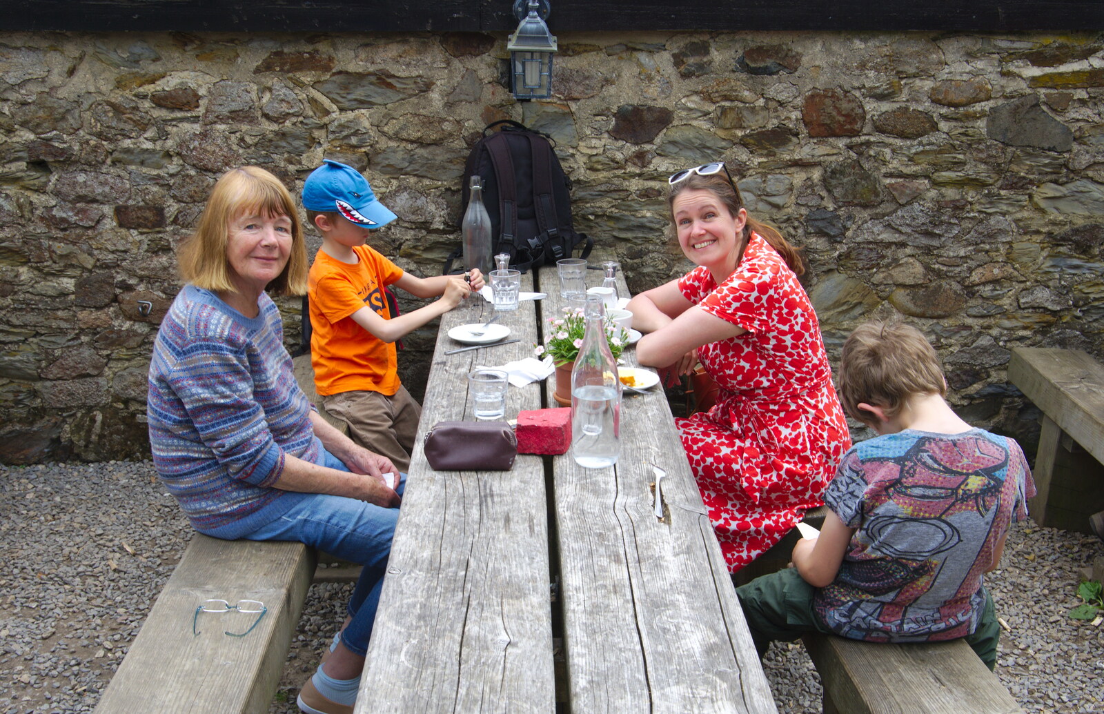 The gang from Chagford Lido and a Trip to Parke, Bovey Tracey, Devon - 25th May 2019