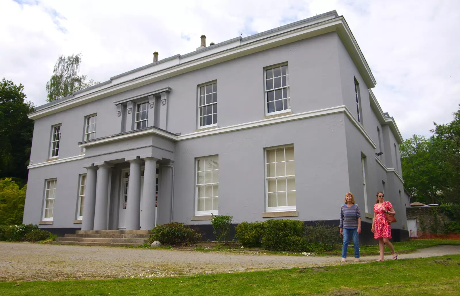 Parke House, from Chagford Lido and a Trip to Parke, Bovey Tracey, Devon - 25th May 2019
