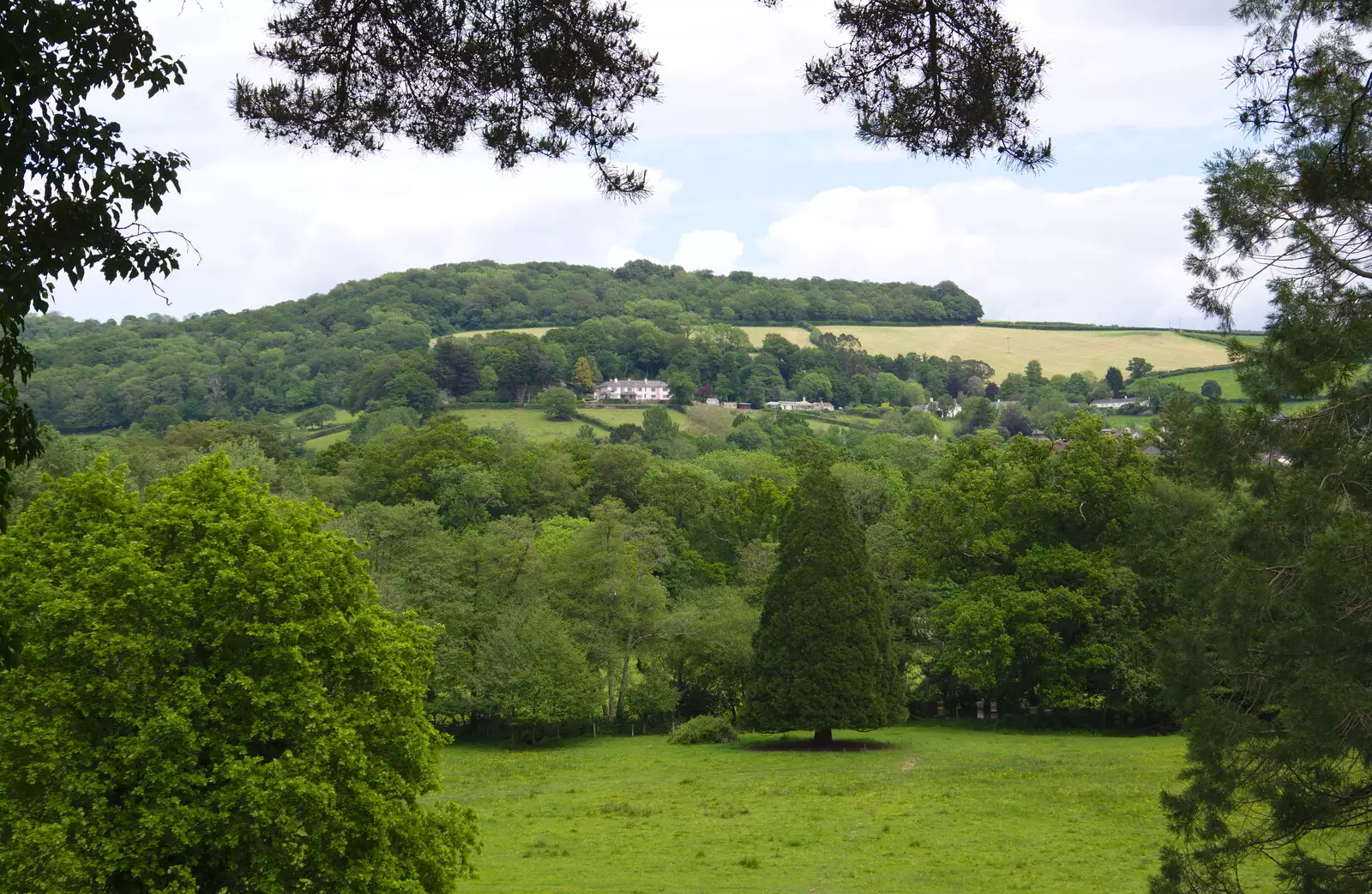 Another Devon view, from Chagford Lido and a Trip to Parke, Bovey Tracey, Devon - 25th May 2019
