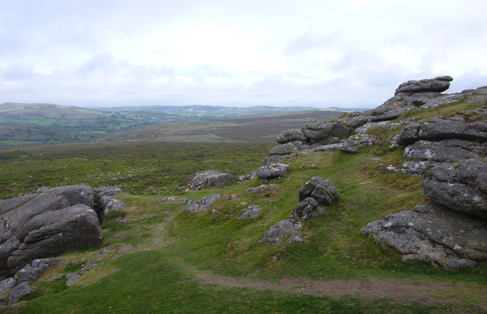 Another view of Dartmoor from The Tom Cobley and a Return to Haytor, Bovey Tracey, Devon - 27th May 2019
