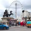 Boudicca and the London Eye, The BSCC at Gissing, Taxi Protests and Eye Scarecrows - 8th June 2019