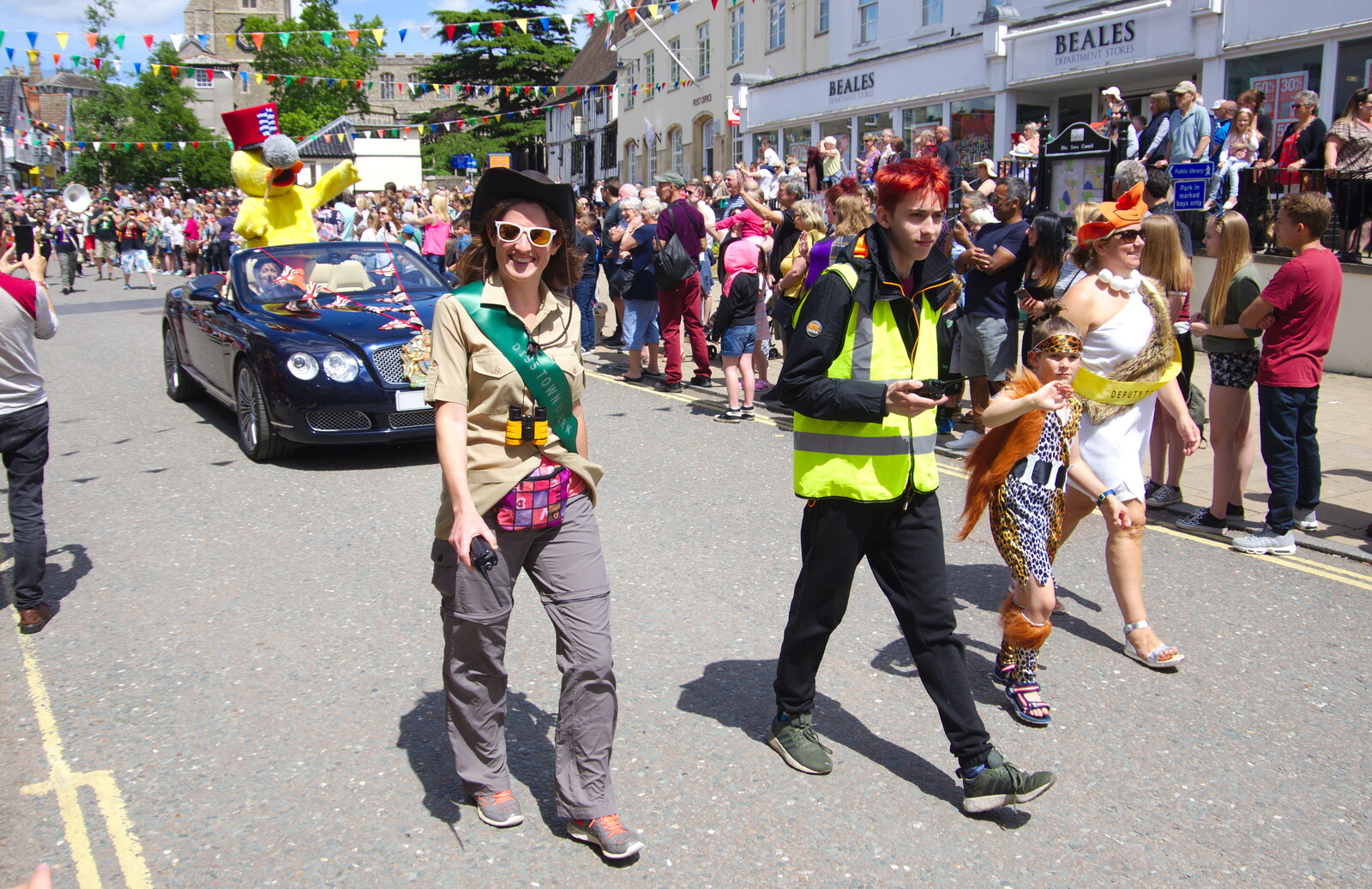 Funky shades from The Diss Carnival 2019, Diss, Norfolk - 9th June 2019
