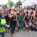 Invidia Voices stop for a photo, The Diss Carnival 2019, Diss, Norfolk - 9th June 2019