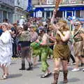 Plenty of leopard-skin costumes, The Diss Carnival 2019, Diss, Norfolk - 9th June 2019